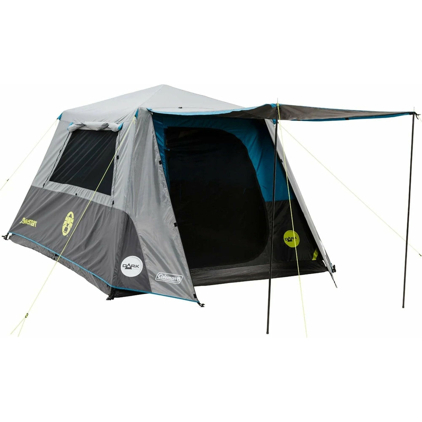 Coleman Instant Up Silver 6 Person Dark Room Tent