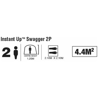 Coleman Instant Up Swagger 2 Person Tent