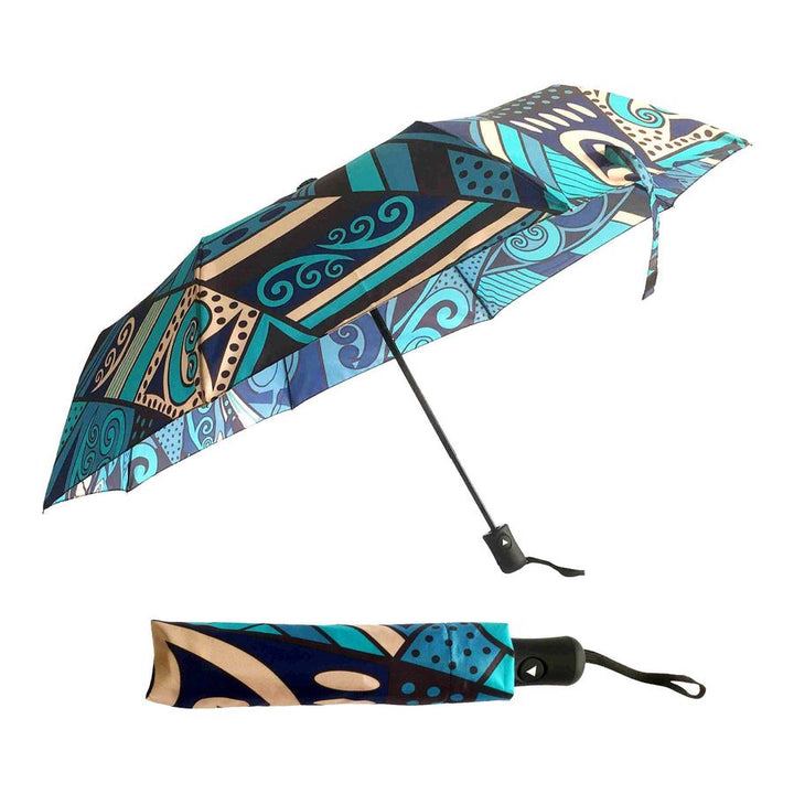 Retractable Umbrella - Wild Kiwi