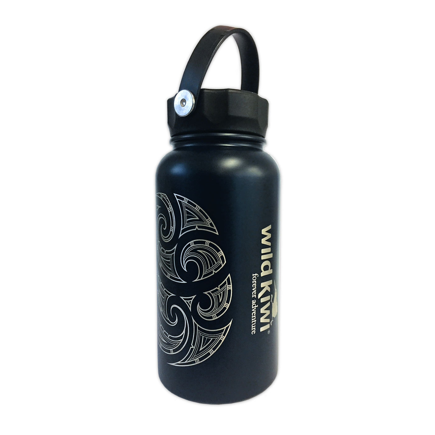 Insulated Drink Bottle with Handle 750ml - Wild Kiwi