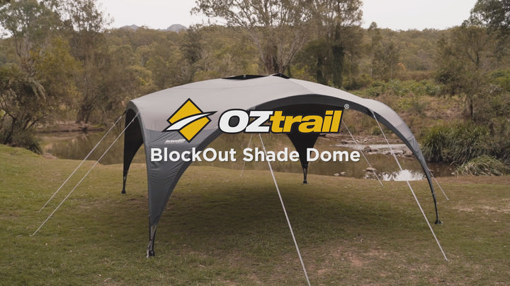 OZtrail 4.2 Blockout Shade Dome with Sun wall
