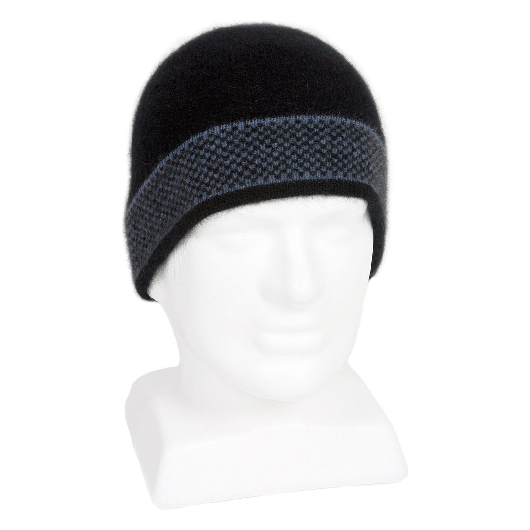 Possum Merino Morse Beanie - Lothlorian Knitwear
