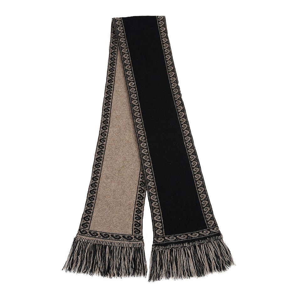 Possum Merino Koru Scarf - Lothlorian Knitwear