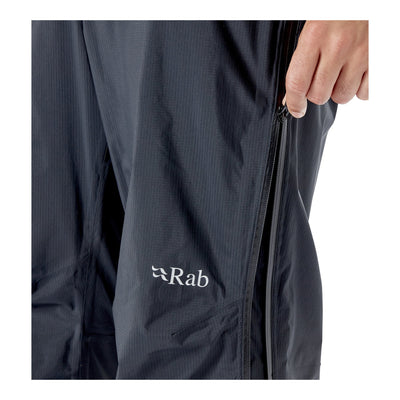 Mens Rab Downpour Plus 2.0 Full Zip Waterproof Overpants