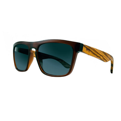 Wood Sunglasses Polarised for Men and Women - Dark Brown