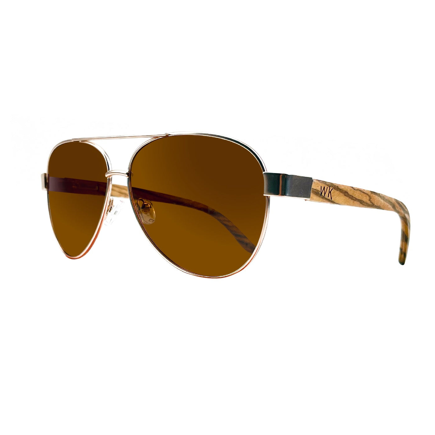 Wood Sunglasses Polarised for Men and Women - Aviator