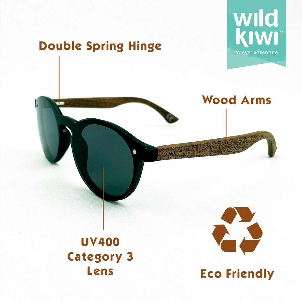 Wood Sunglasses for Men and Women - Koru | Wild Kiwi