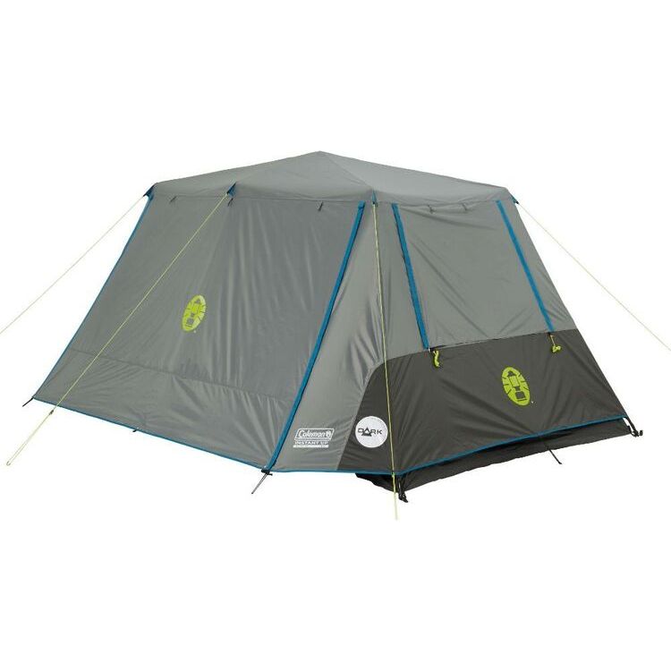 Coleman Instant Up Silver 8 Person Dark Room Tent With Lighting