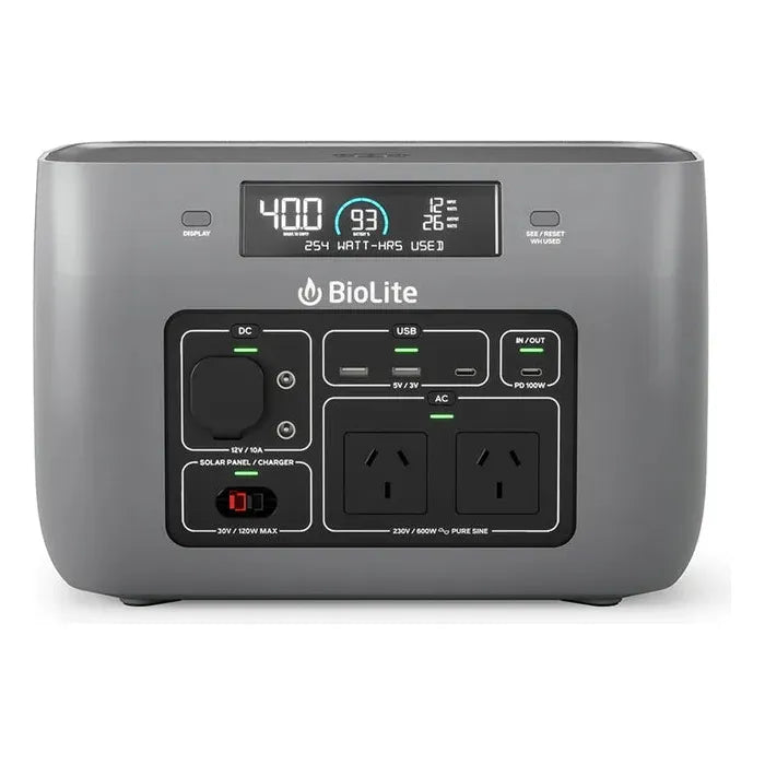 Biolite Basecharge 600 -AUS/NZ