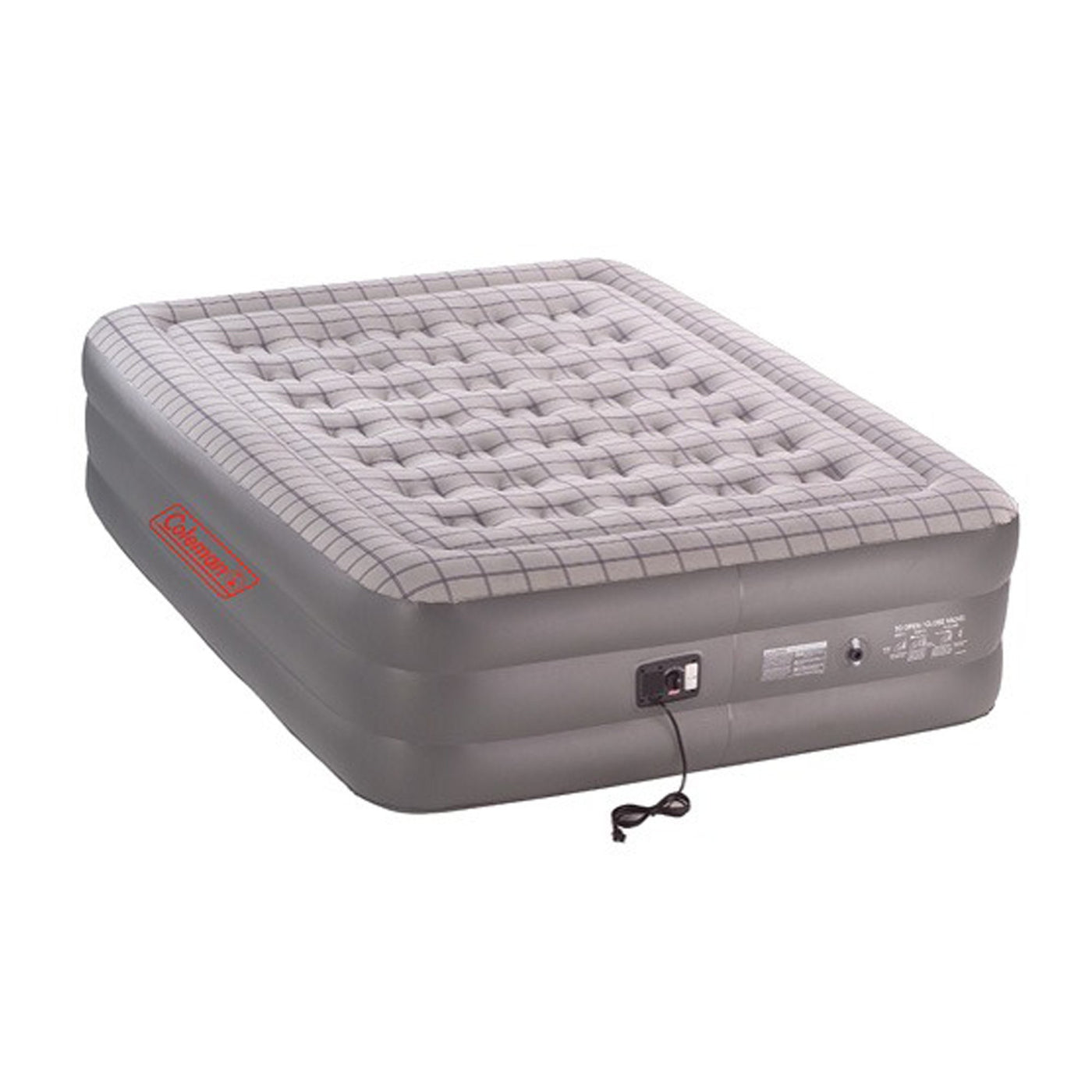 Coleman Queen Double High Quickbed with 240v Pump