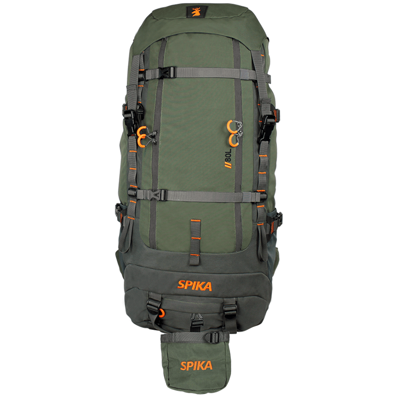 SPIKA Drover 80L Pack + Hauler Frame