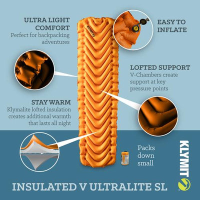 Klymit Insulated V Ultralite SL Sleeping Mat