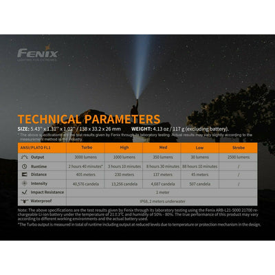 Fenix PD40R V2 3000 Lumen Flashlight