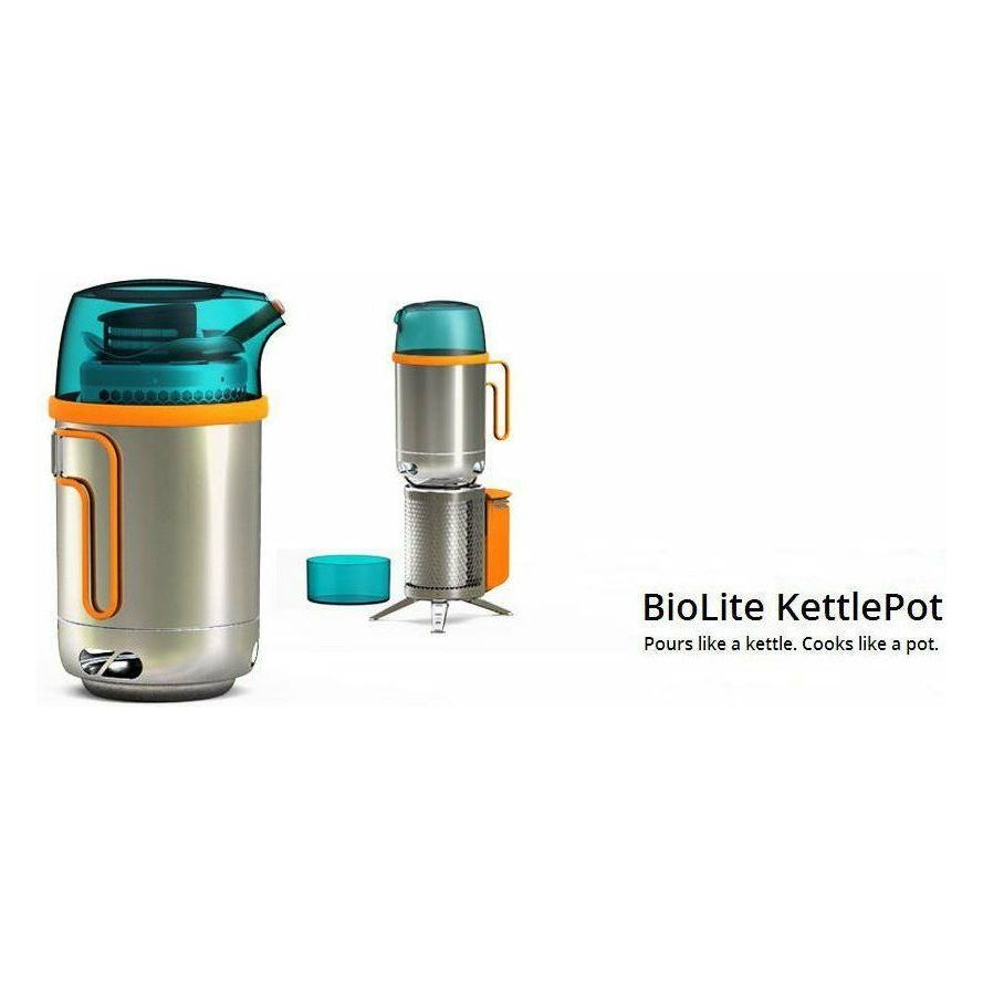 biolite kettlepot outdoor cooking pot and kettle Biolite Campstove Kettle Pot | camp kitchen NZ