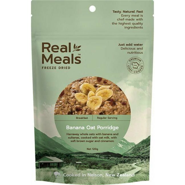 Real Meals Breakfast | Banana Oat Porridge