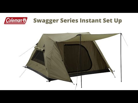 コールマン海外モデル　INSTANT SWAGGER 3P DARKROOM Coleman Instant Swagger 3P Darkroom Tent - Features - YouTube