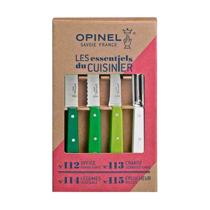 Opinel Essential Kitchen Set - 4 Pack