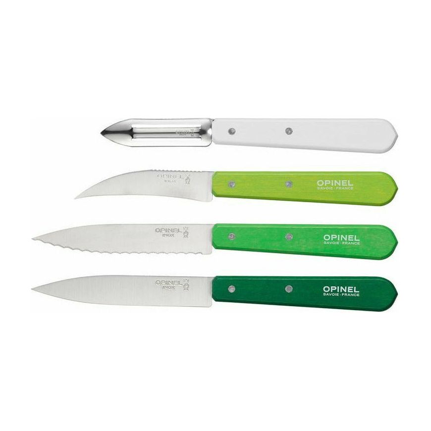 Opinel Essential Kitchen Set - 4 Pack