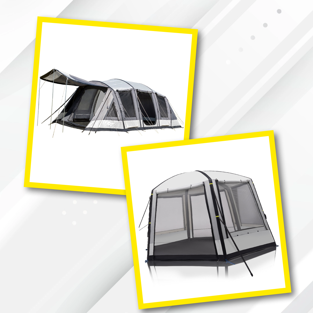 Enterprise 2 Tent & Enterprise Inflatable Shelter Combo