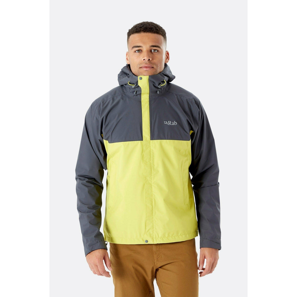 Rab downpour cheap jacket black