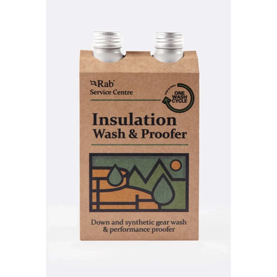 Rab Insulation Wash and Proofer Twin Pack (225ml/3 washes)