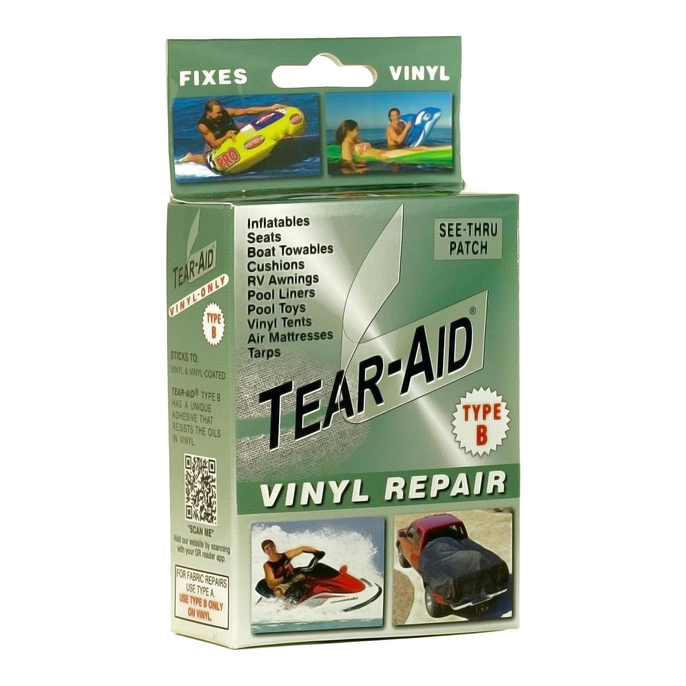 TEAR-AID TYPE B. PVC & VINYL