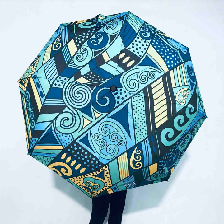 Retractable Umbrella - Wild Kiwi
