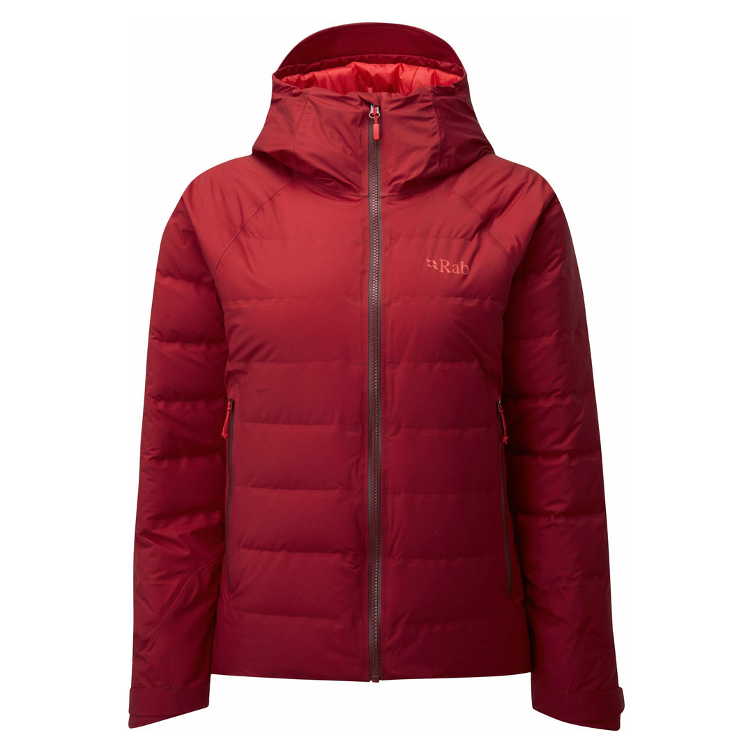 Womens Rab Valiance Waterproof Down Jacket Dwights Outdoors